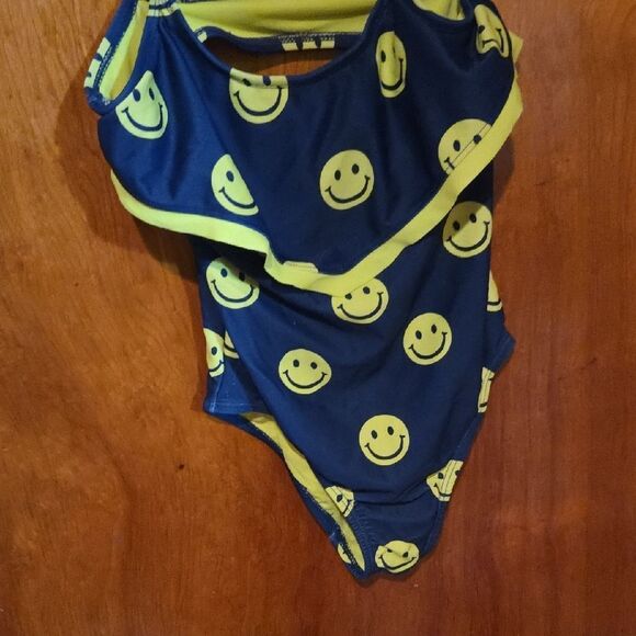 Justice Blue and Yellow Swimsuit - Picture 5 of 8